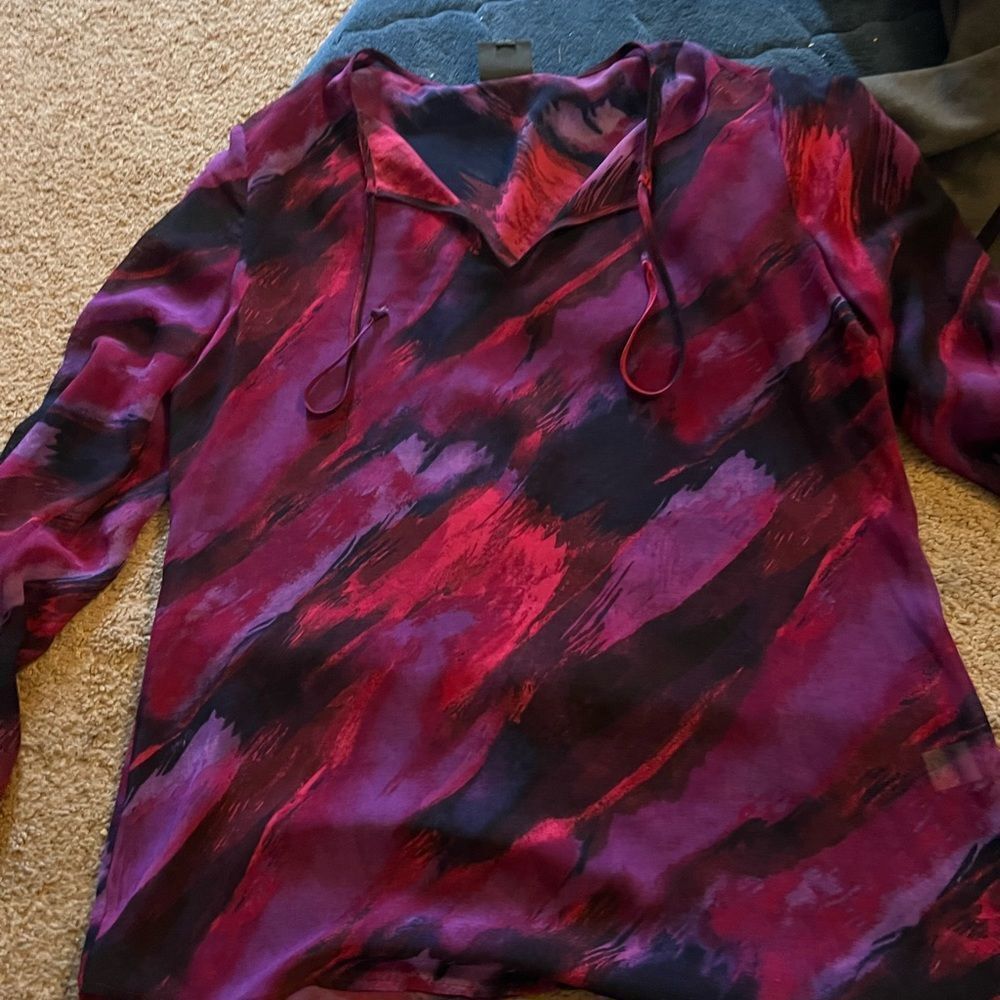 Amber sun sheer blouse xs - Picture 6 of 9